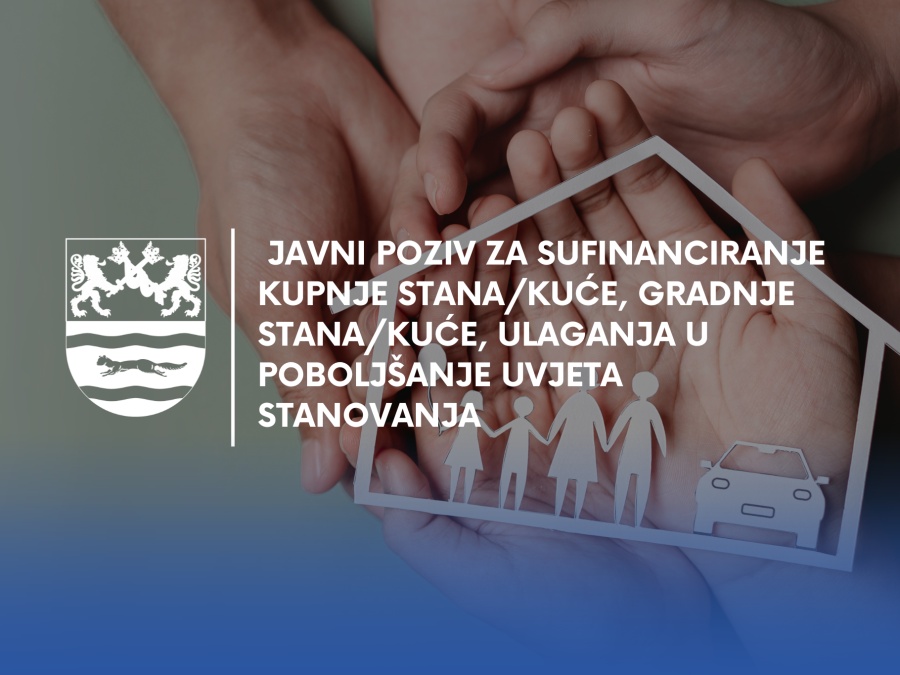 Objavljen Javni poziv za stambene potpore mladim obiteljima u Požeško-slavonskoj županiji, potpore do četiri tisuće eura